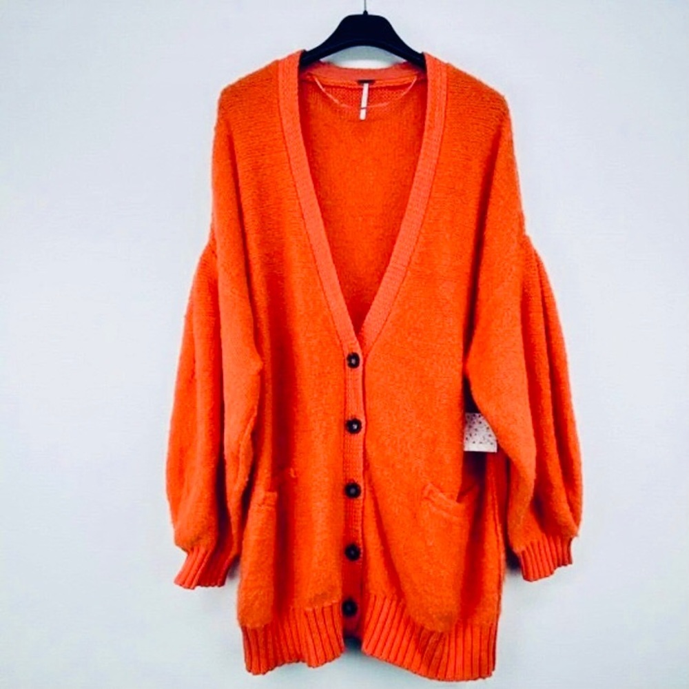 FREE PEOPLE Snow Drop Cardigan Sweater NWT